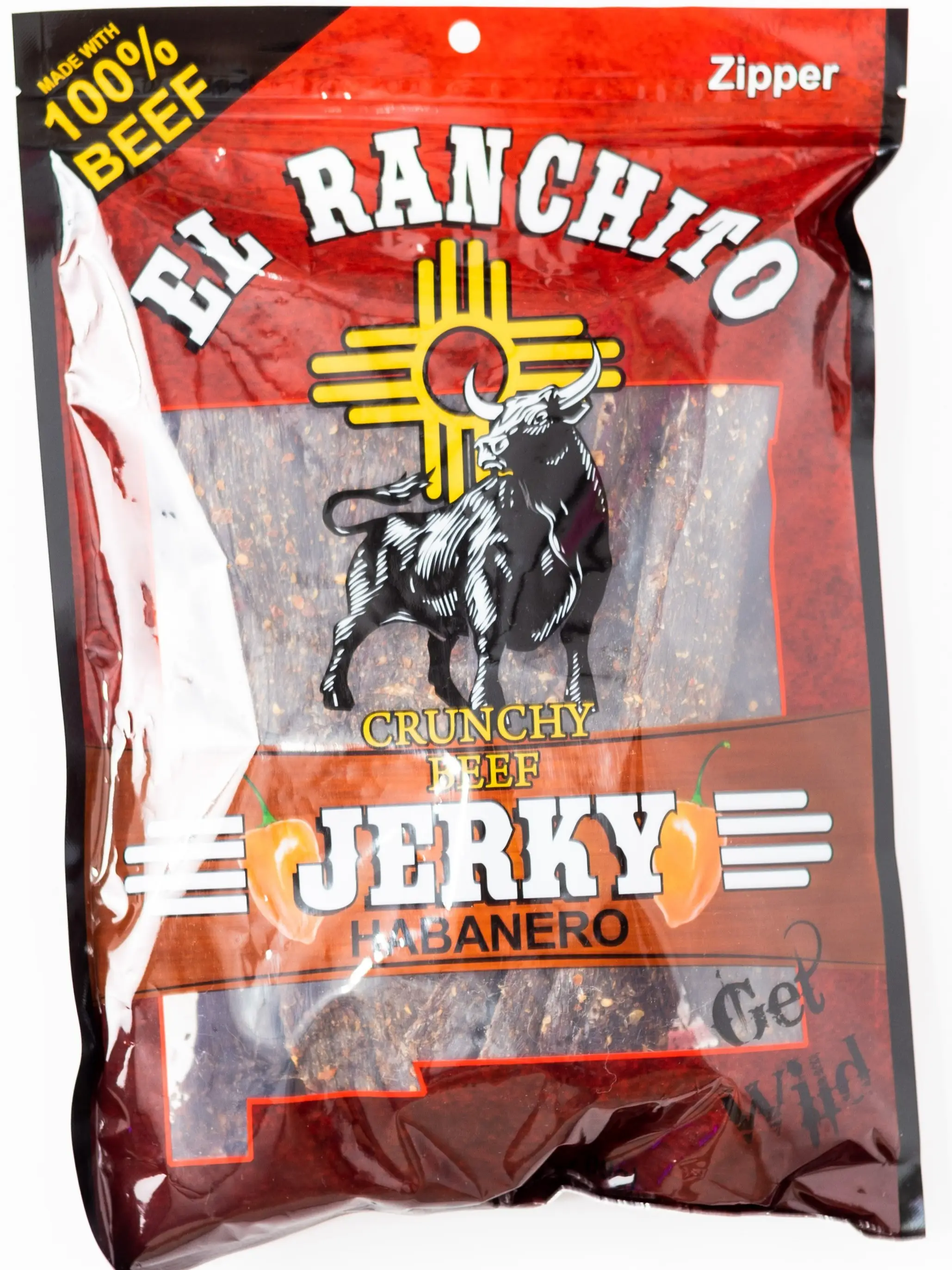 HABANERO -El Ranchito Crunchy Beef Jerky NET WT. 6 O Z