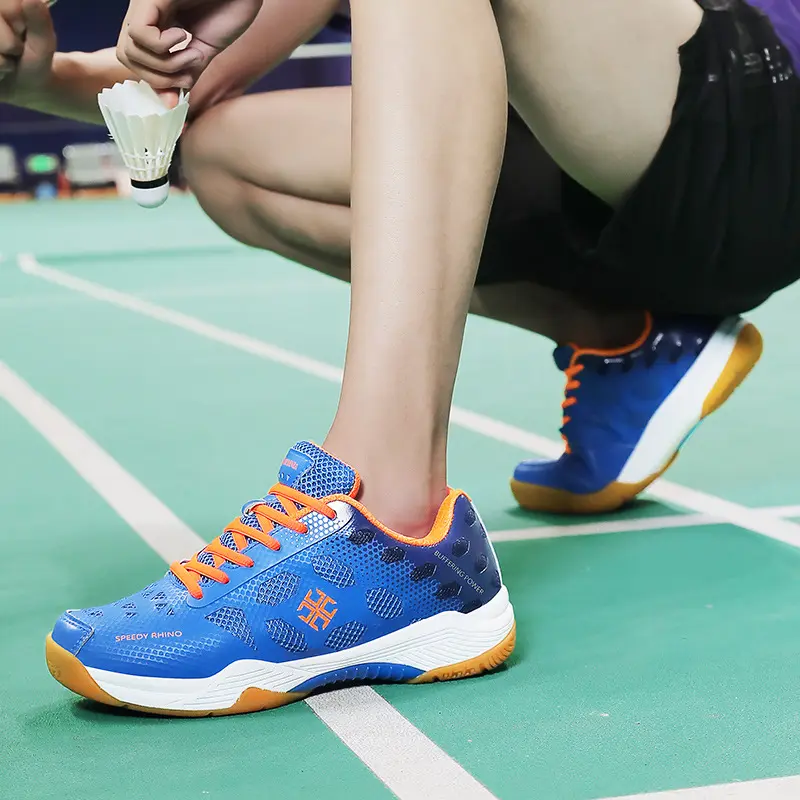 (New) Male Professional Gym Training Running Shoes - Rebound PU Leather Upper, Rubber Outsole, Low-Top Breathable Cushioned Sports Shoes for Gym, Track, Polyurethane, Solid, Synthetics, Tpr