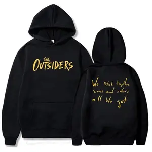 [graphic hoodies]The Outsiders Graphic Hoodie, Sweatshirt and T-Shirt, Winter Streetwear for Women & Men