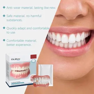 Denture Decoration Set - Oral Care Accessory for Smile Aesthetics Enhancement, Natural Fit, Comfortable Material