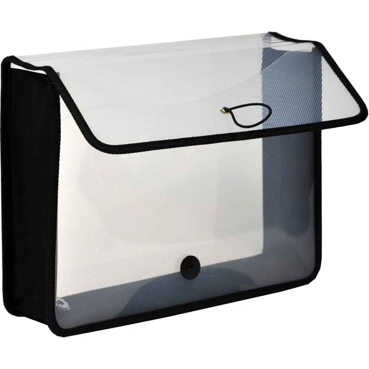 Epand-N-File Poly Expanding Wallet - Clear