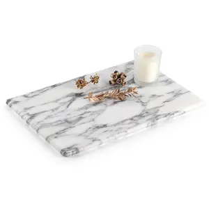 Serving Board - Marble (Arabescato)