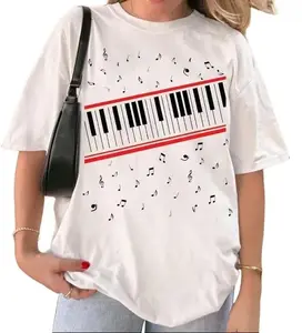 [Sale up to 40%] Michael Jackson Beat It T-Shirt, Unisex shirt, Piano & Music Notes