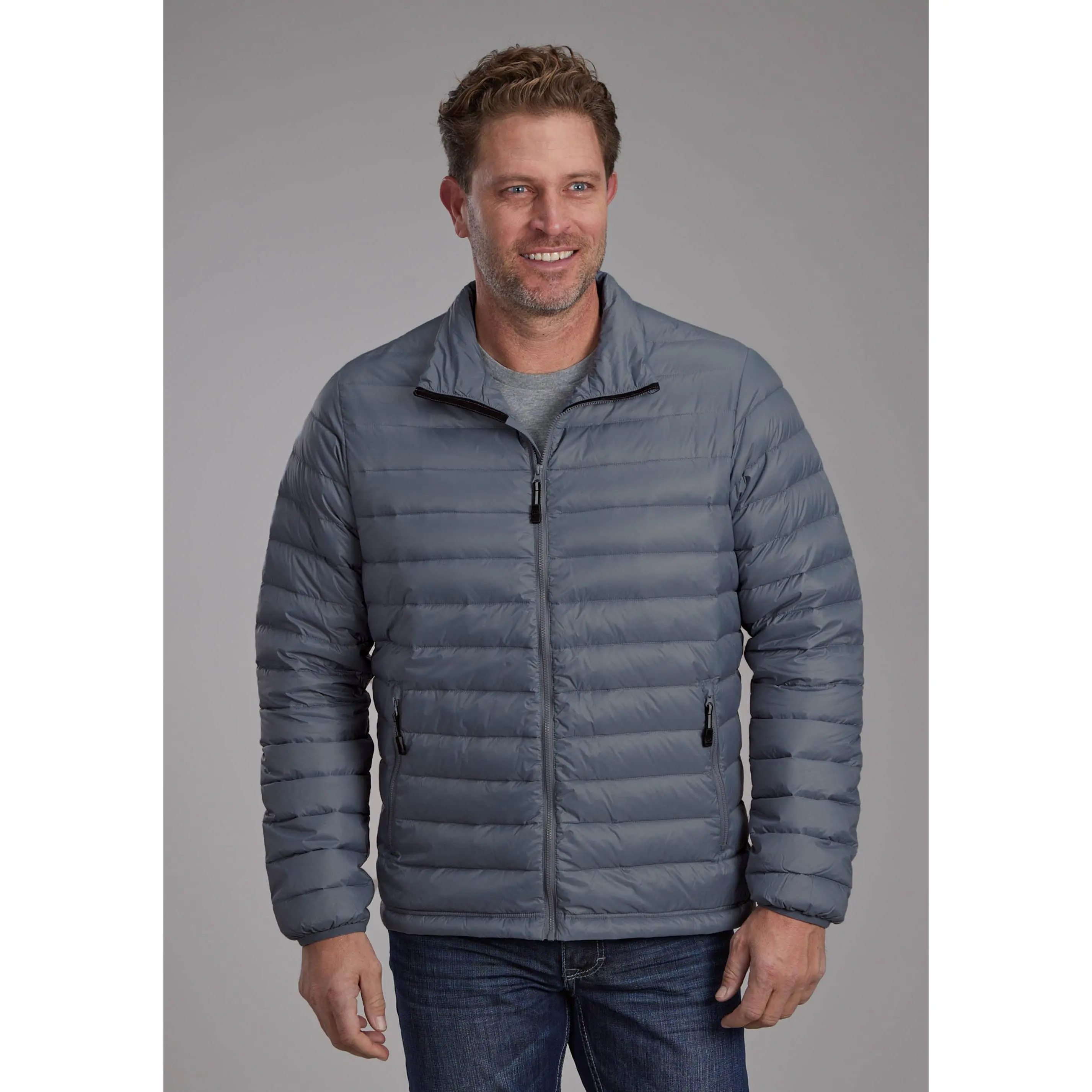 Men's Roper Silver Parachute Jacket