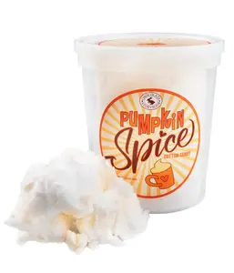 Pumpkin Spice Cotton Candy