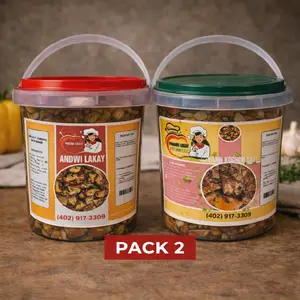 Pwodwi Lakay Store Set Andwi k Vyann kochon sale (pack of 2)