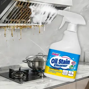 All-Purpose Oil Stain Cleaner, Kitchen Heavy Oil Clean for Stubborn Oil Stains, Powerful Clean Kitchen Stains Spray for Countertops, Ovens, and Appliances