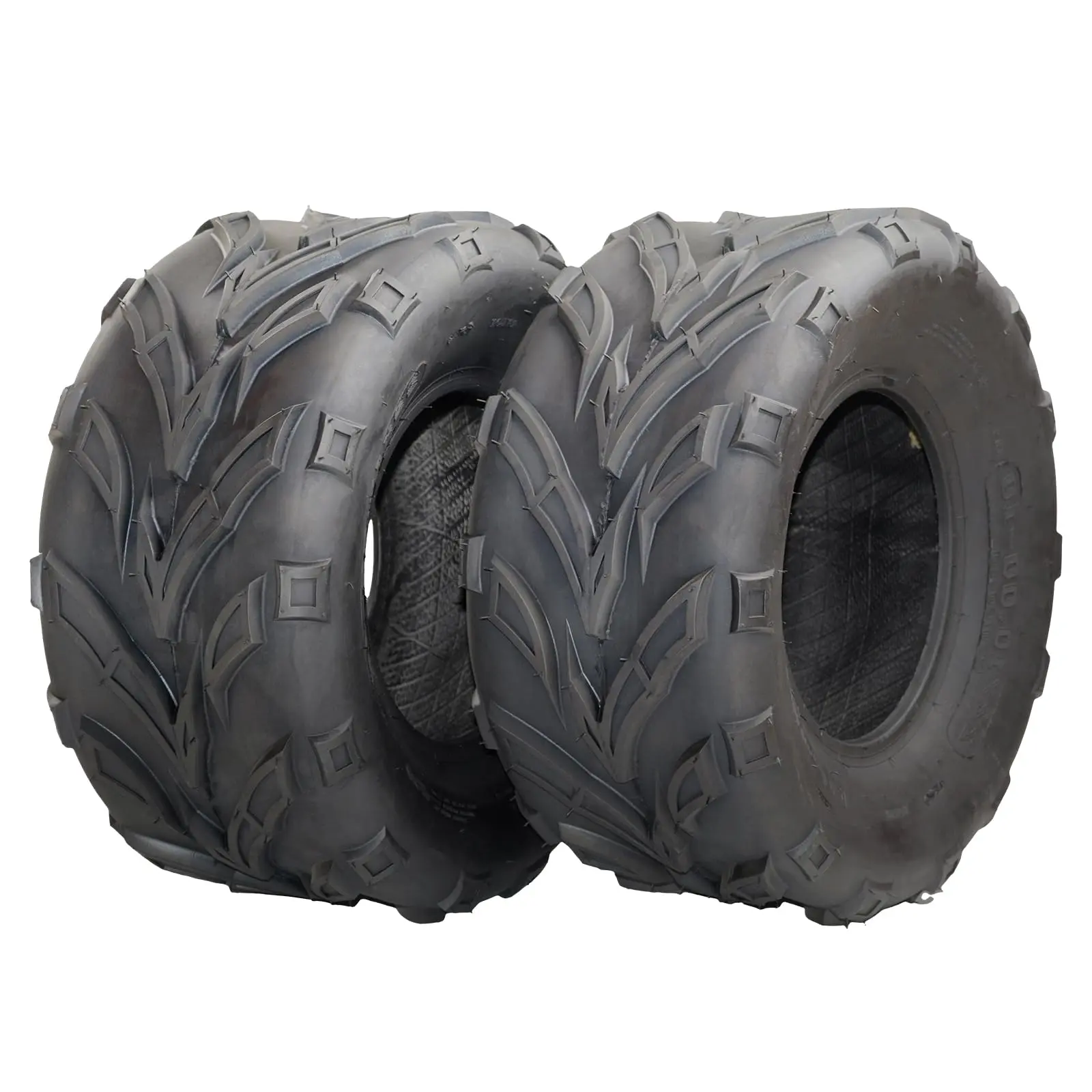 GARVEE Set of 2 Tubeless All-Terrain ATV Tires - 19x7-8 Durable Replacement Tires for Quads, UTVs, and Go-Karts, Designed for Versatile Outdoor Performance