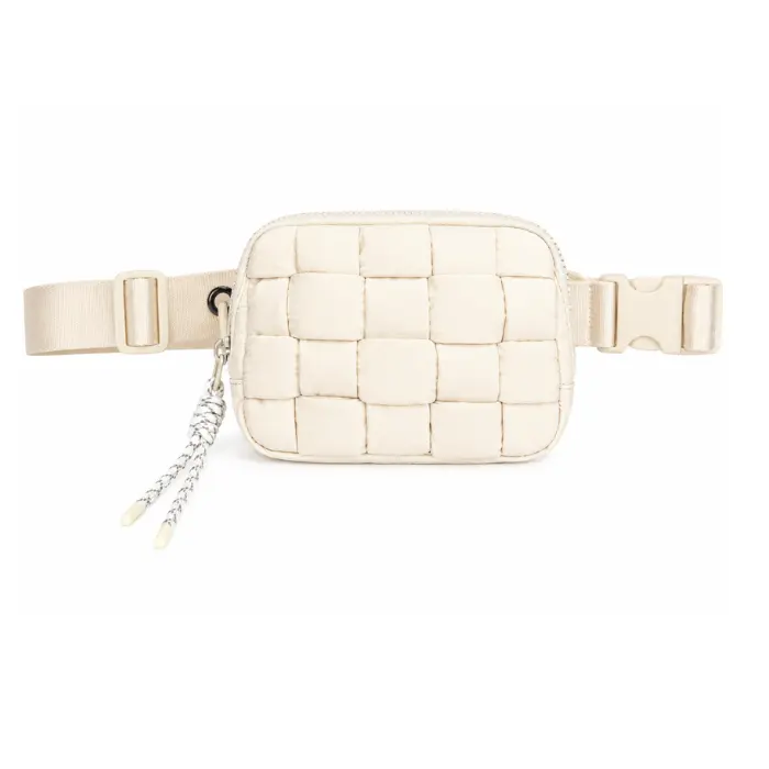 Quilted Iris Crossbody Bag (1140-24) Elegant Solid Colors Crossbody Bag - By Iris & Rainbow