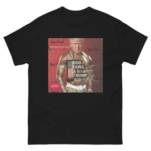 Trump 2024 Bulletproof Shirt, Praying → W for President Trump Shirt, Bloodied Trump Fist Pumps, Trump Shirts 2024, Double Sided Graphic Printed Unisex Classic Comfort Cotton T-Shirts in all Sizes all Colors for Men and for Women