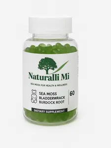 Sea Moss Gummies | 92 Minerals Superfood  | Green Apple Flavor | Thyroid & Weight Support (60 Count) Healthcare Dietary