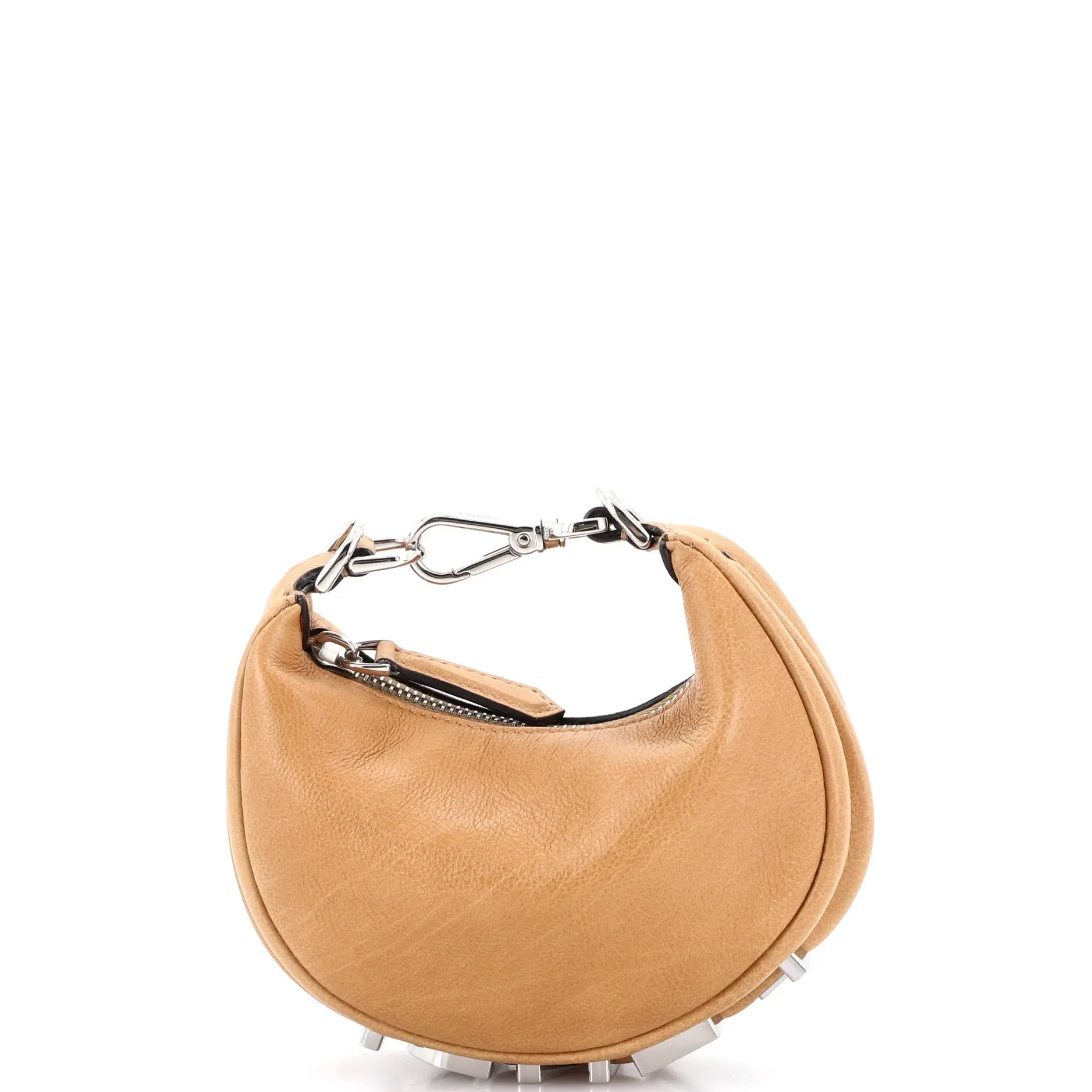 Pre-owned FENDI Leather Shoulder Bags Fendigraphy Bag Nano by Rebag