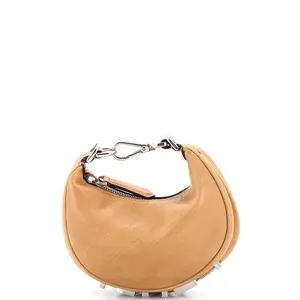 Pre-owned FENDI Leather Shoulder Bags Fendigraphy Bag Nano by Rebag