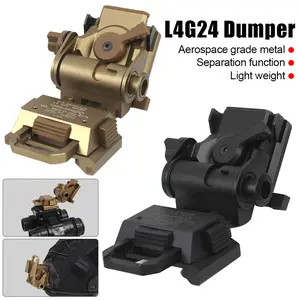 VASTFIRE L4G24 Dumper Tactical Aluminum Alloy Night Vision Device Bracket for PVS15/PVS18 Quick Release Camera Mount Black Lightweight Smartphone