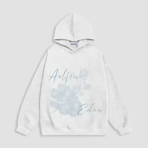 Aelfric Eden Blurring Flower Print Hoodie