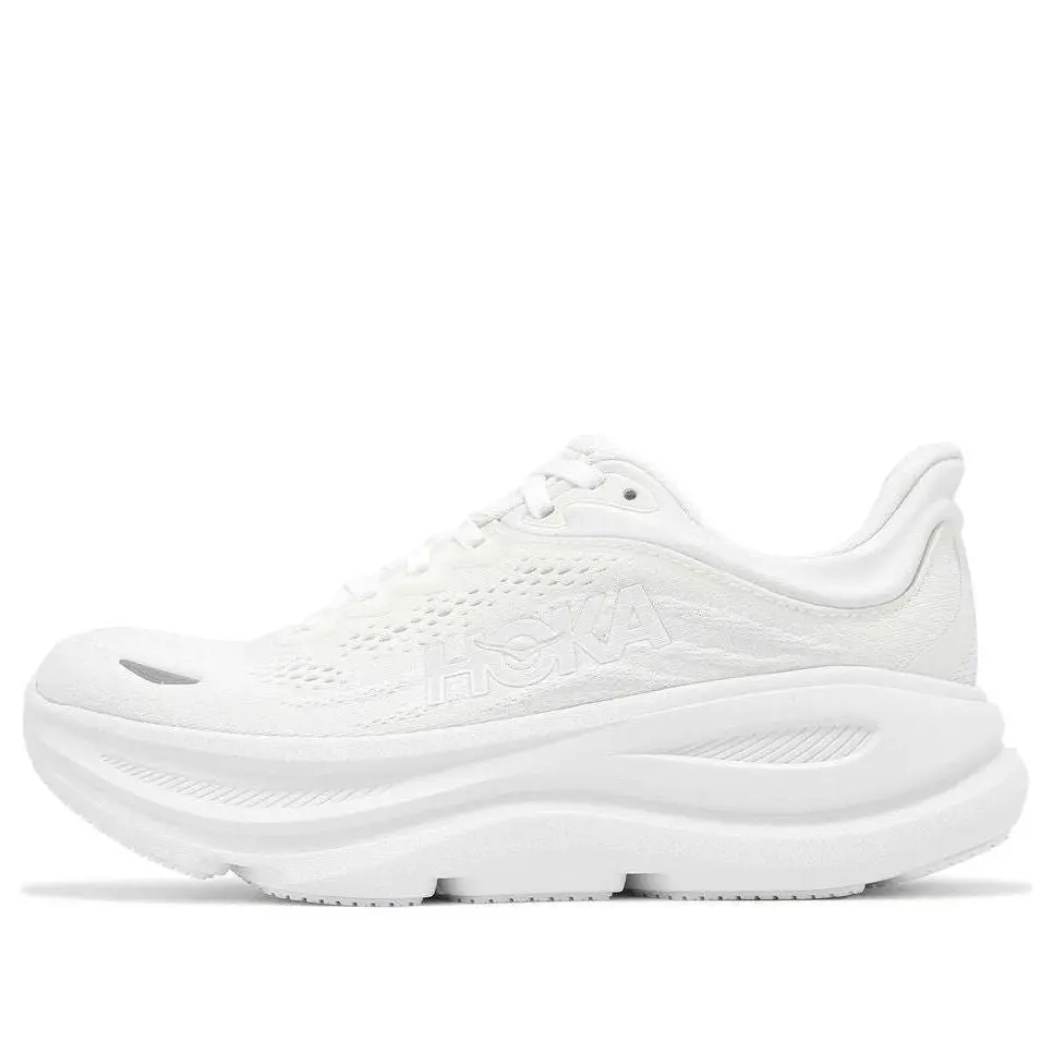(WMNS) HOKA ONE ONE Bondi 9 Wide 'White' 1162014-WWH