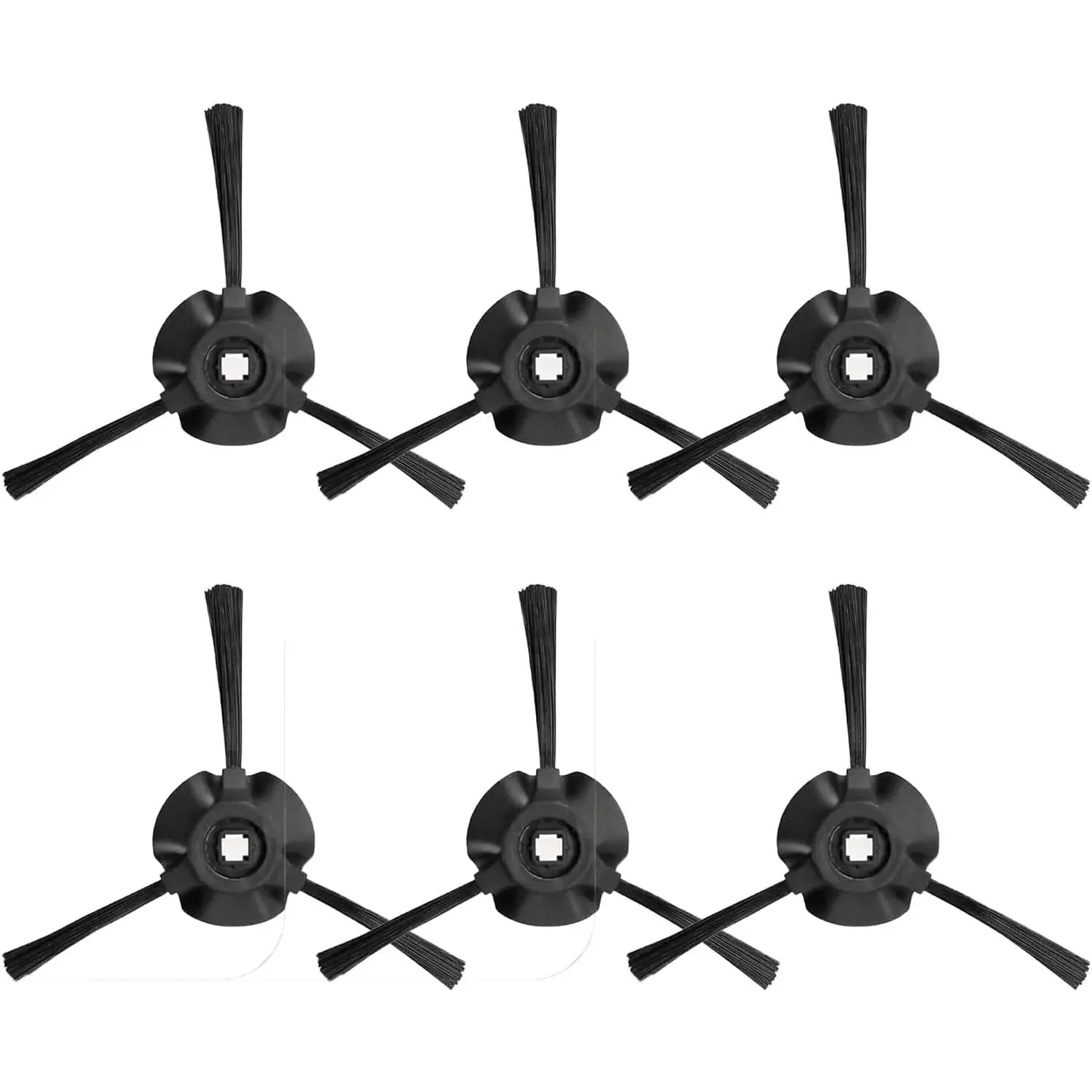 Side Brush for Shark RV2310, RV2310AE, AV2310, AV2310AE, RV2300, RV2300S, RV2320S, UR2350AE Matrix Robot Vacuum Cleaner Replacement Parts - 6 Pack