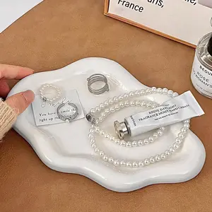 Jewelry Tray Organizer for Rings Earrings Bracelets, Bedside Table or Vanity Use, Stores Watches Coins Phones Keys, Back-To-School Gift, Jewelry Boxes, Jewelry Storage Box