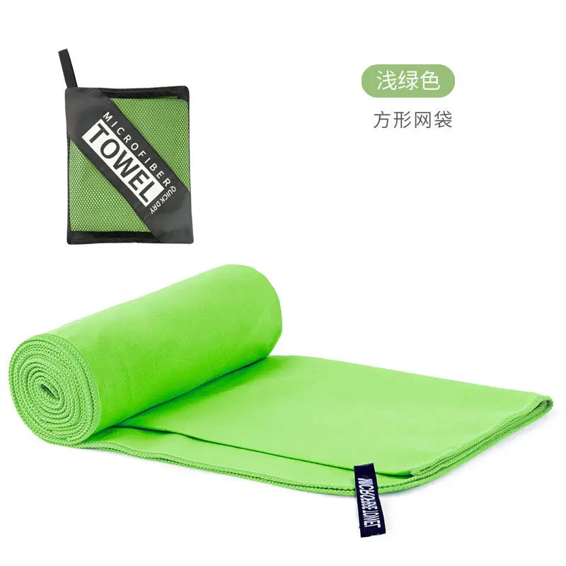 Light green - square mesh bag