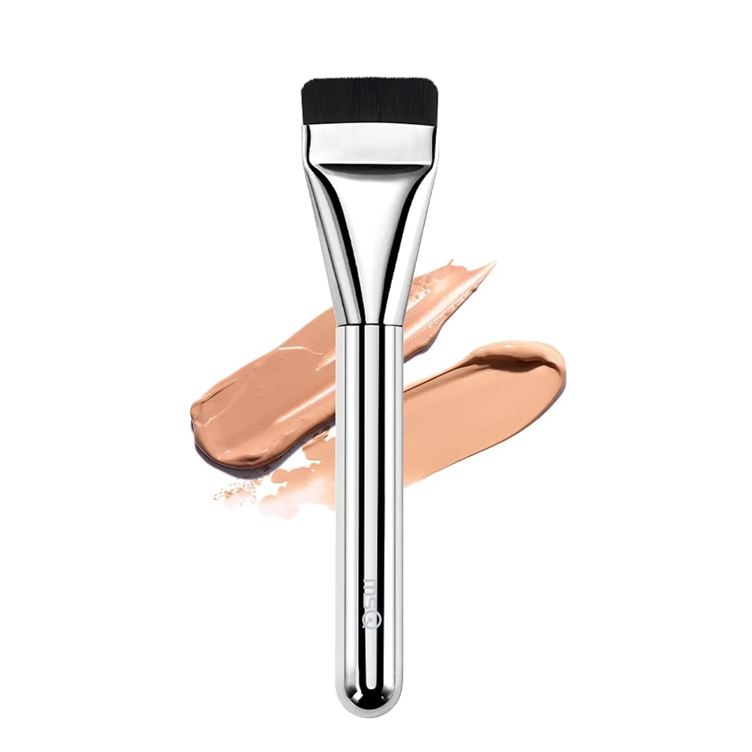 Flat Foundation Brush,Korean Makeup Brush Ultra Thin Spatula Facial Brush Face Mask Brushes for Liquid Foundation, Blending Cream,Mask,Mud, Clay, Charcoal Mixed Mask, DIY