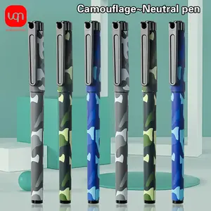 6/12pcs camouflage office gel pen random color 0.5mm nib quick-drying water-based pen long-lasting and durable, smooth writing, office signature, the first choice for back-to-school season