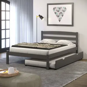 Econo Scandinavian Bed with Twin Trundle