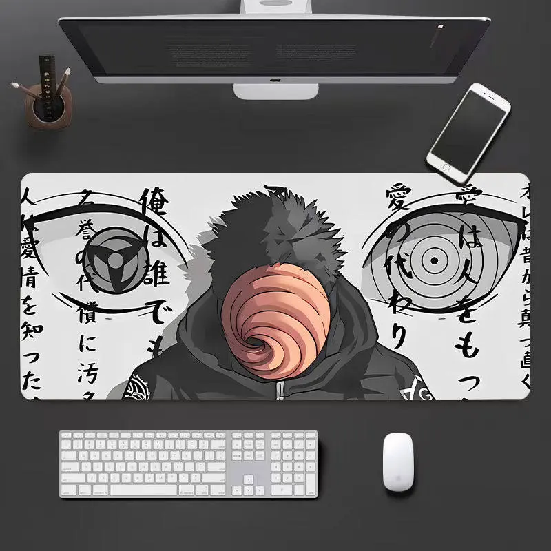 [3 Samples] Obito Madara Sharingan Playmat Anime Play Mat Decor TCG, Deskmat & Mousepad