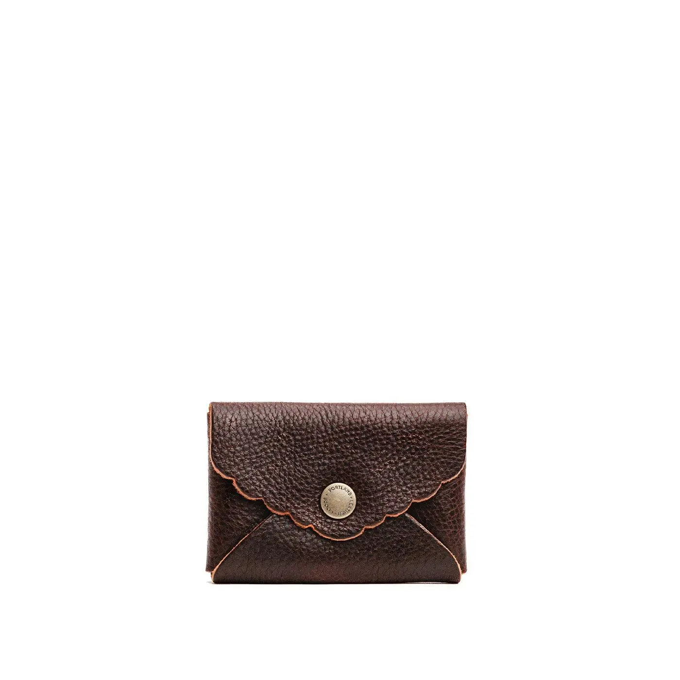 Portland Leather Mini Daisy Wallet - Compact Daily Storage - Leather Wallet, Small Profile, Card Holder Embroidered Coin Pocket Portland Leather Mini Daisy Wallet - Compact Daily Storage - Leather Wallet, Small Profile, Card Holder Embroidered Coin Pocket