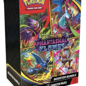mega evolution phantasmal flames booster bundle 6 packs
