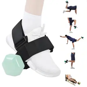 1 piece adjustable ankle weightlifting strap, foot dumbbell tibial trainer ankle strap, used for foot weightlifting tibial splint, leg bending, leg bending accessories, Workout Equipment