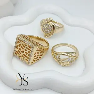 Yordy Different Styles of Ranking in 14K for Daily Use PU Leather Rings Featuring Unique Designs