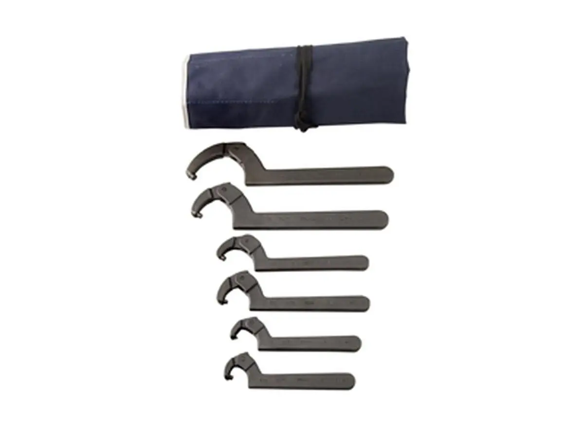 SPW6K Adjustable Pin Spanner Wrench Set