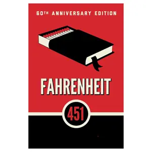 Fahrenheit 451  Classic Dystopian Novel About Censorship, Society & Freedom - Paperback