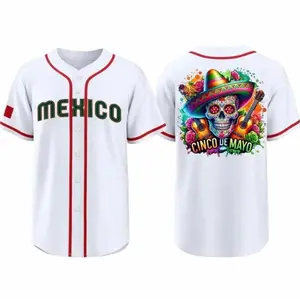 Mexico World Baseball Classic 2026 Jersey – Team Mexico Baseball Shirt, Cinco de Mayo Fan Jersey, Mexican Baseball Gift