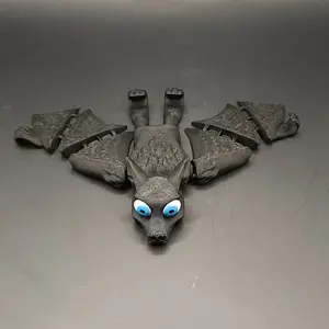 Articulated Hanging Bat Figurine