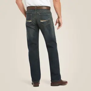 ARIAT MEN JEAN M2 TRADITIONAL RELAXED BOOT CUT DUSTY ROSD 10011746