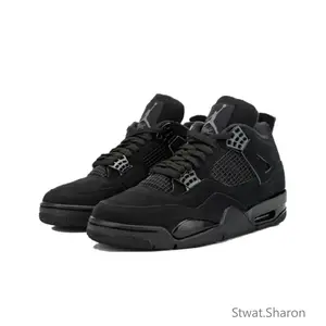 Retro Black Cat Edition 2020 Pure Black Casual Sports Versatile Durable Comfortable Basketball Shoes