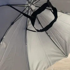 Portable Umbrella Hat, Lightweight Waterproof Umbrella, 1 Piece Hands-Free Umbrella Cap, Multifunctional Sun-Protection Umbrella for Outdoor Fishing, Golf & Gardening, Rainproof Umbrella
