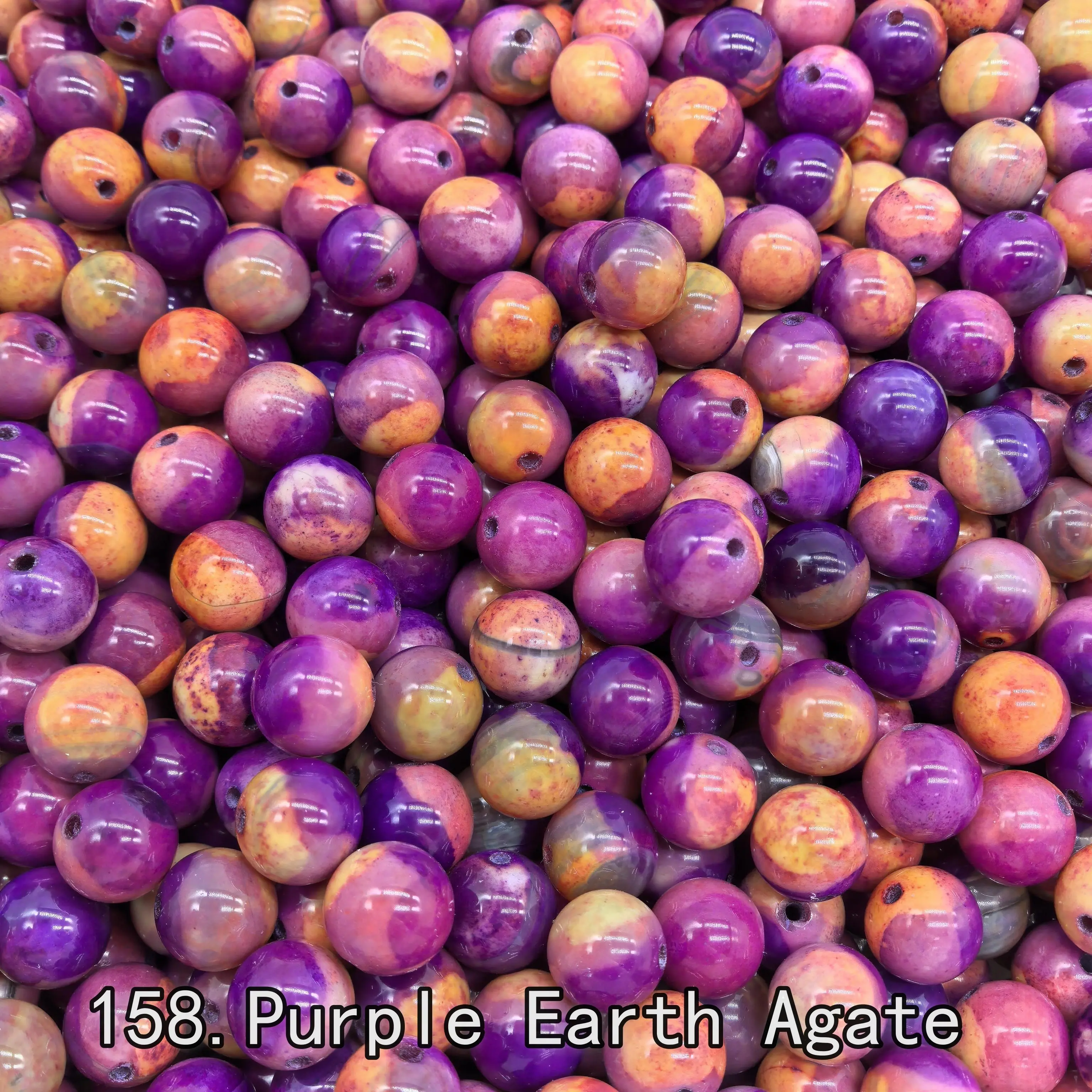 【10mm】Crystal Beads; 1 Order=16 Spoons(can make 6 bracelets )