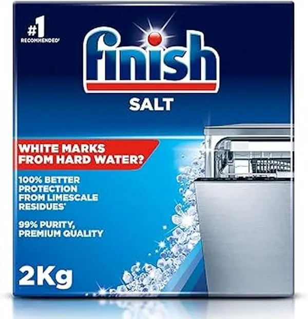 Finish Dishwasher Water Softener Salt for Bosch Dishwasher, 2.2 lbs Pack of 3