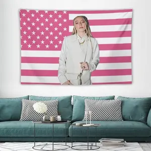 Paige Art Bueckers wall tapestry poster for college dorm cave bedroom living room office party decoration gift Decorative Cotton