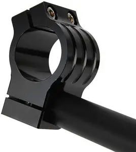 41mm Motorcycle Clip-On Handlebars 7/8'', Fork Mount Bars for Honda CB500 CB650 CB750 & Suzuki TS250 GN400 GT550, Cafe Racer Style