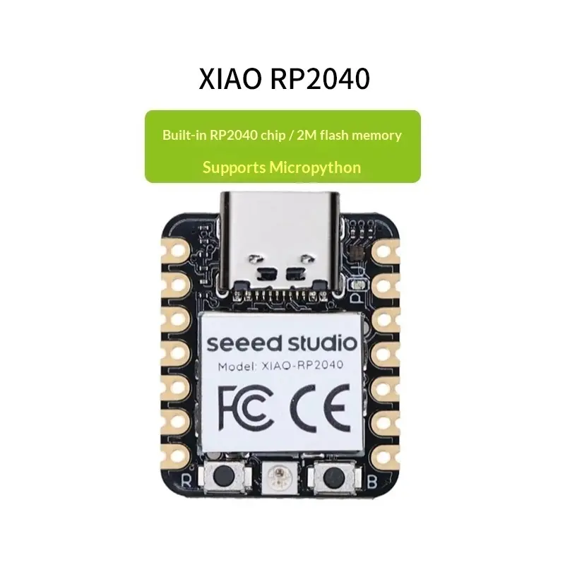 Arduino Nano RP2040 Connect 20k+ Sold Dual-Core RP2040 WiFi/BT & 6-Axis IMU Ultimate Board for IoT & Wearables Mainboard