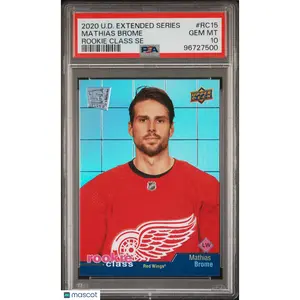 Mathias Brome PSA 2020 Upper Deck Extended Series Rookie Class Se 10