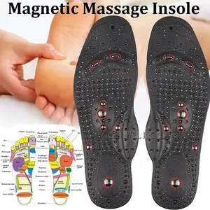 Magnetic Therapy Massage Insoles with Shock Absorption & Blood Circulation Promotion