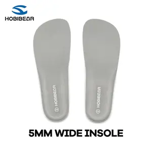 HOBIBEAR Athletic Shoe Insoles, High-Elasticity Breathable Inserts for Sports and All-Day Walking, Odor-Proof Cushion for Fatigue Reduction