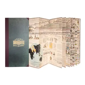 Adam's Synchronological Chart or Map of History [with Key] [With Key] -- Sebastian Adams - Hardcover