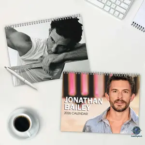 Jonathan Bailey 2026 Calendar | 2026 Wall Calendar | New Year Gift for Fans | Jonathan Bailey 2026 Calendar | Monthly Planner Holiday Gift