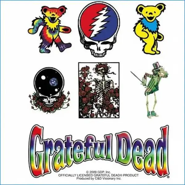 Grateful Dead - Icon Sticker Sheet Set