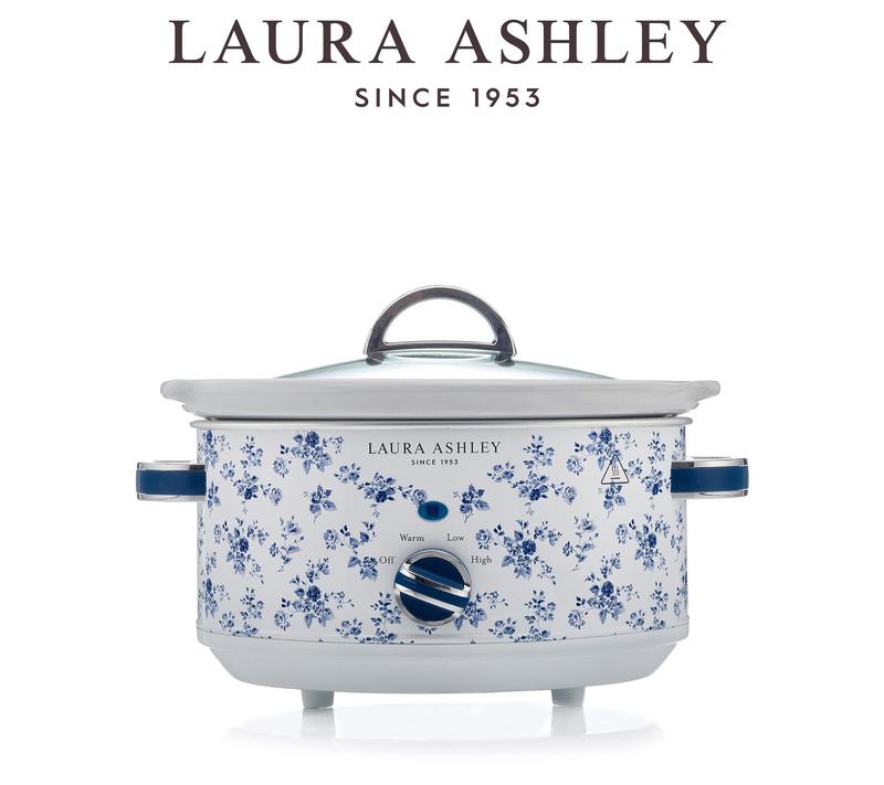 Laura Ashley 3.5 Qt Slow Cooker